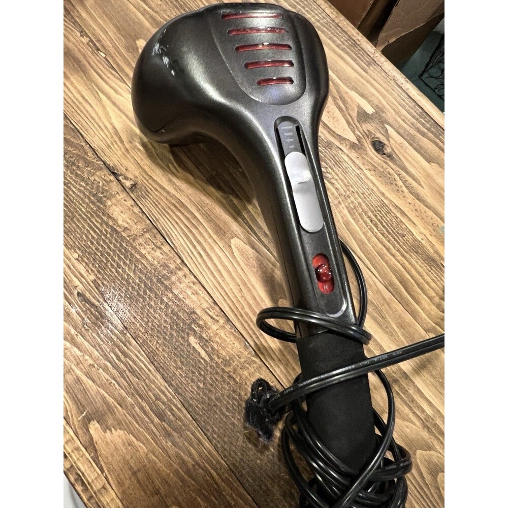 Homedics Massager PA-1HWA Percussion Hand Held Massager W/Heat black electric